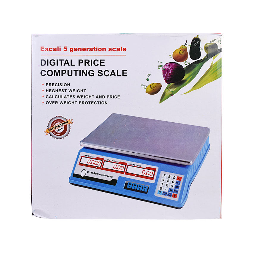 Excali Digital Weight & Price Computing Scale Max 39kg – Bake House - The  Baking Treasure