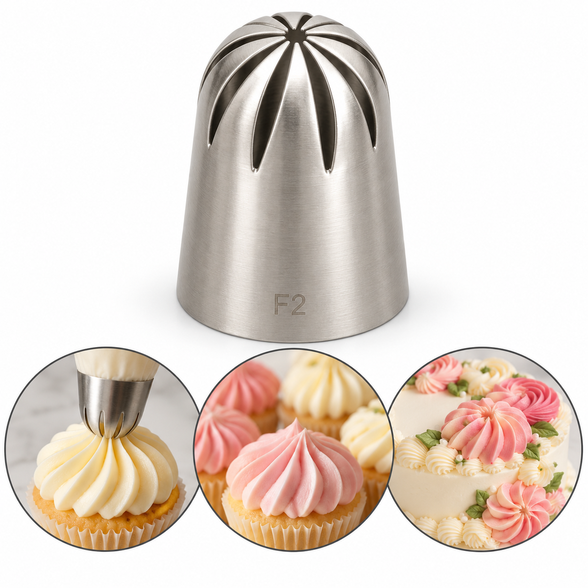 F2 Icing Nozzle Stainless Steel