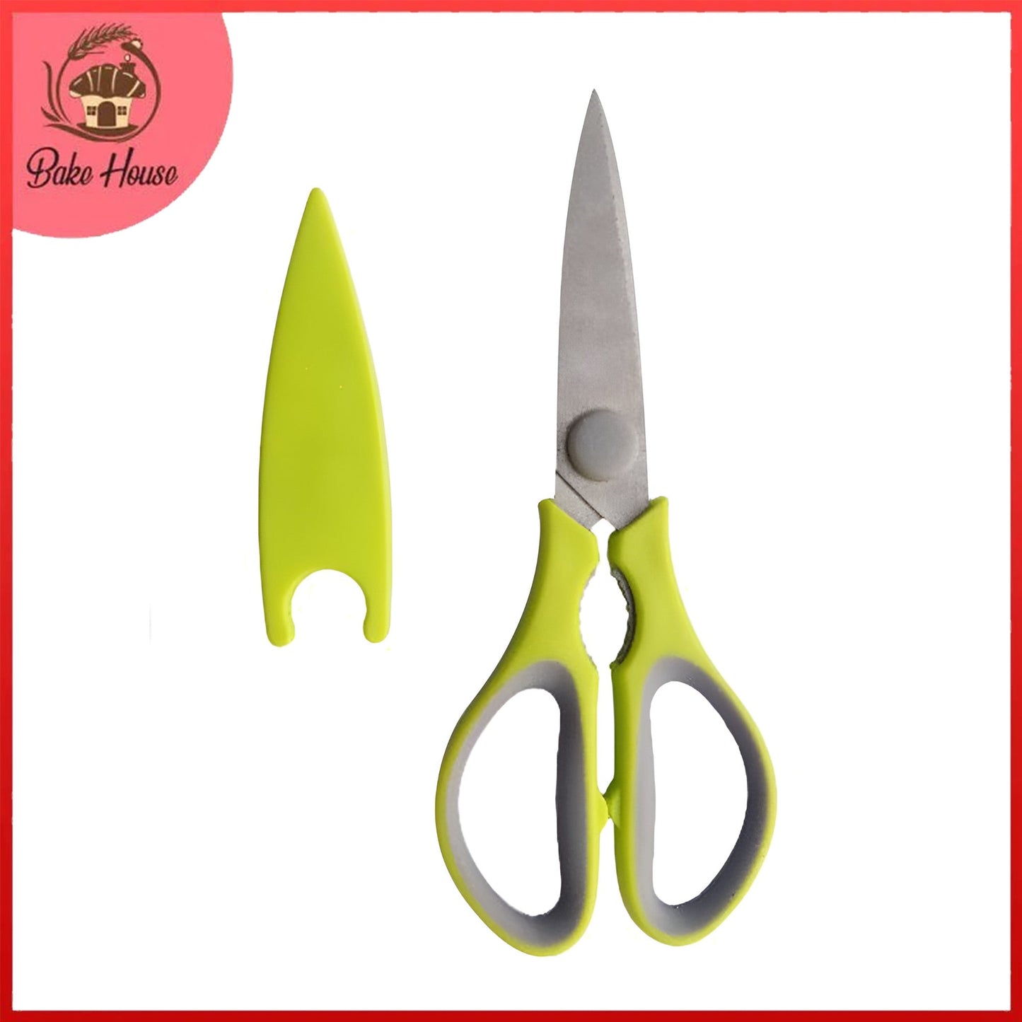 Stainless Steel Scissor with Cover