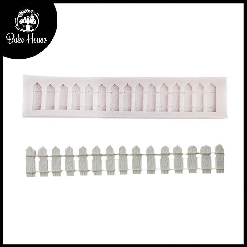 Fence Silicone Fondant Mold