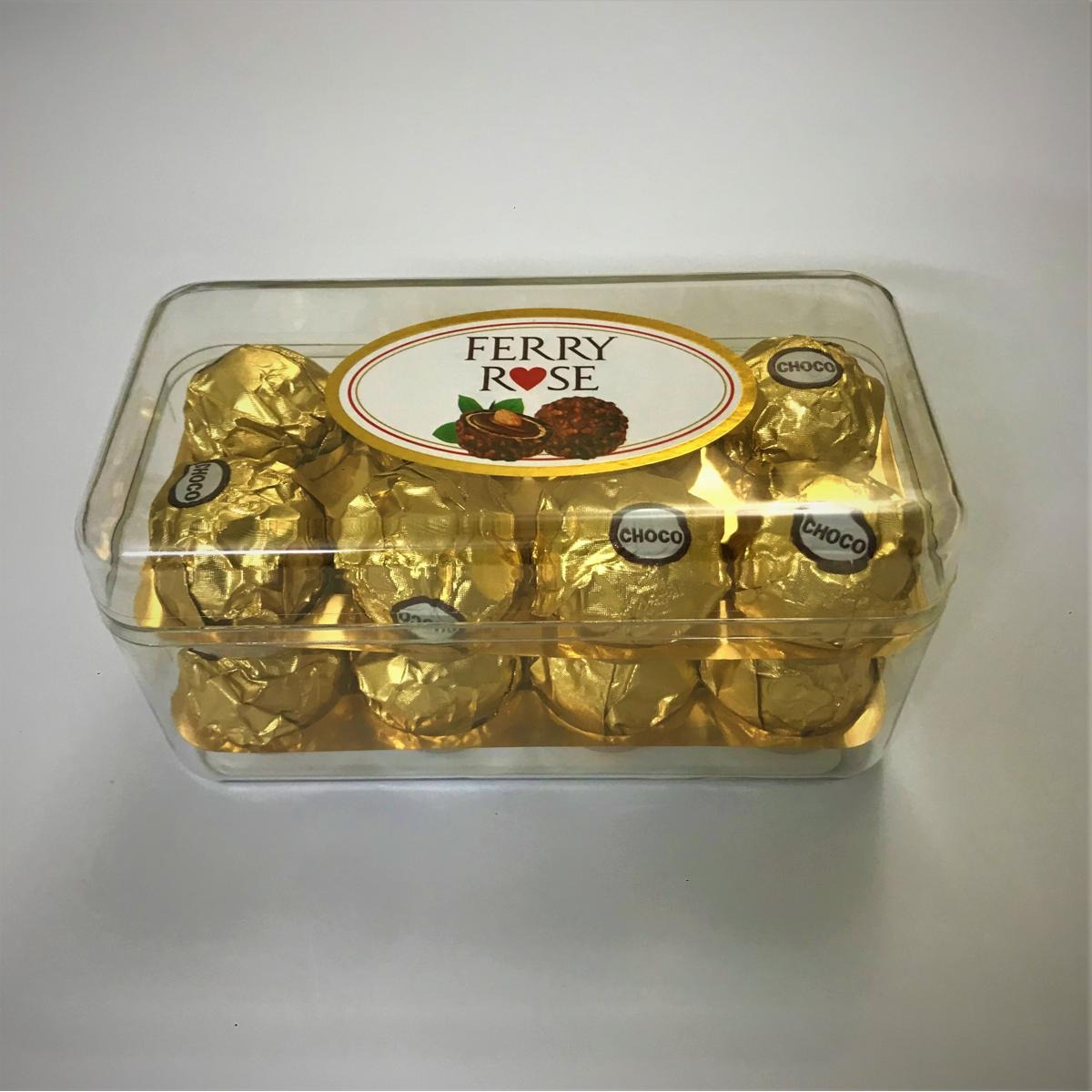 Ferry Rose Wafer Chocolate Balls 16Pcs Double Decker Box