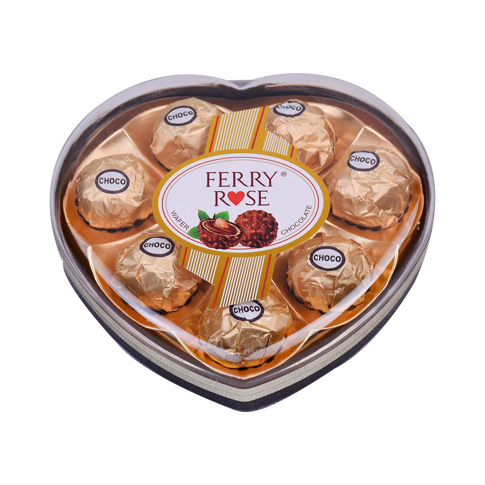 Ferry Rose Wafer Chocolate Balls 8Pcs Box