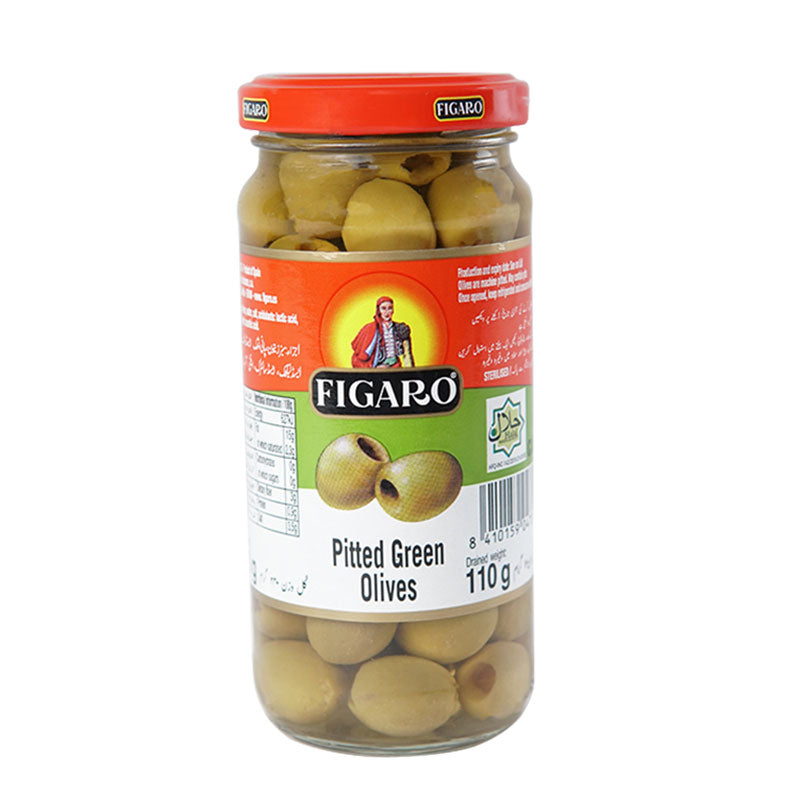 Figaro Pitted Green Olives 240gm