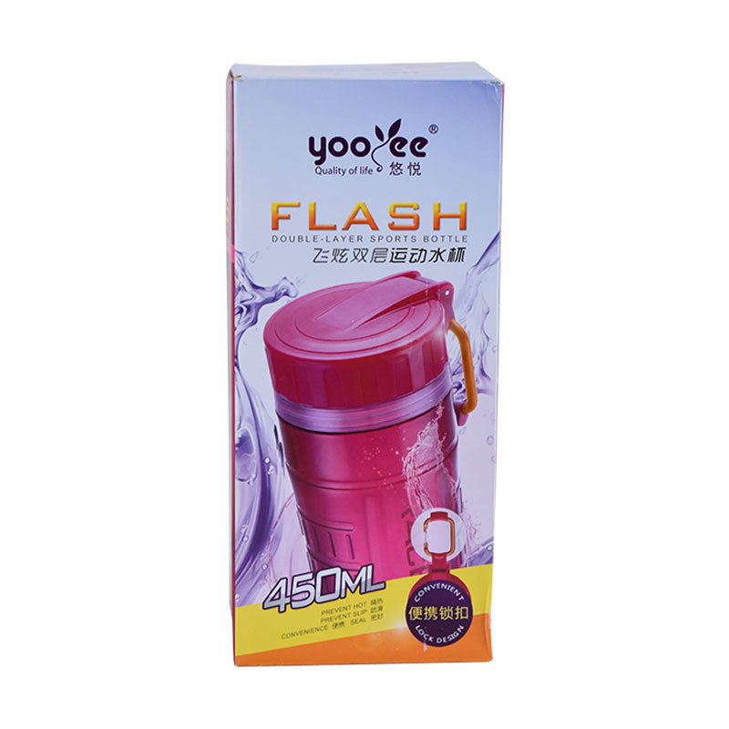 Flash Double-Layer Sports Bottle 450ml