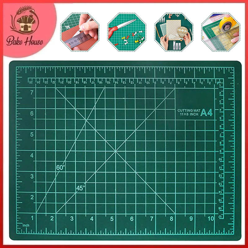 Flexible Cutting Mat Double Sided 11 X 8 Inch