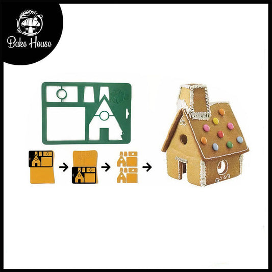 Fliya House Gingerbread Cutter Plastic