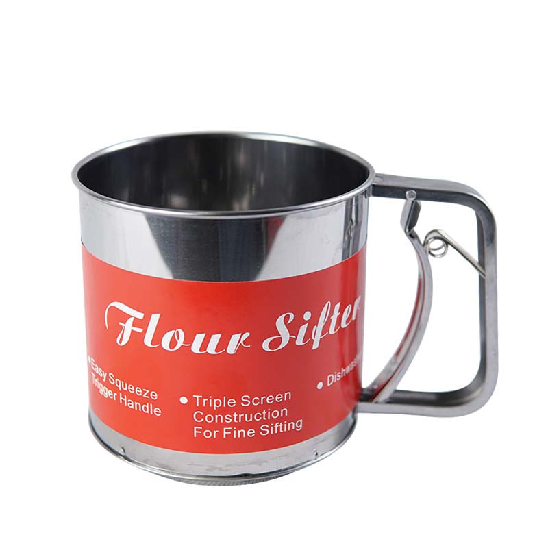 Flour Sifter Stainless Steel Large