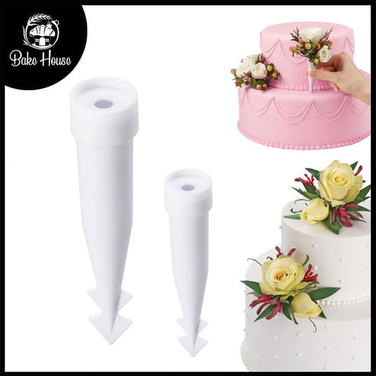 Flower Cake Decorating Spikes Plastic 5Pcs Set