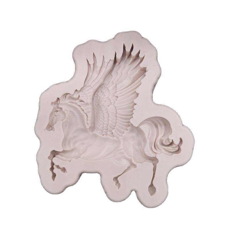 Flying Horse Silicone Fondant & Chocolate Mold