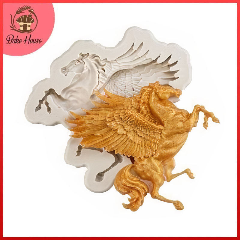 Flying Horse Silicone Fondant & Chocolate Mold