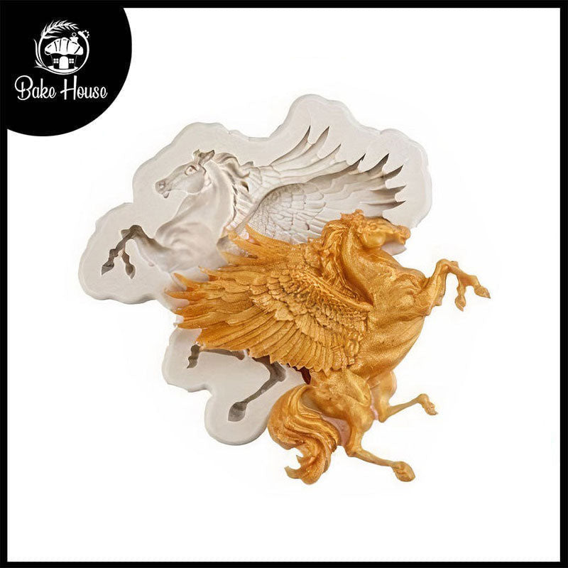 Flying Horse Silicone Fondant & Chocolate Mold