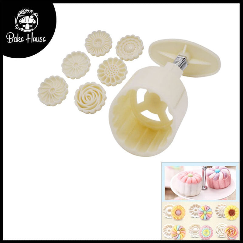 Fondant Decorative Punch 7 Pcs Set Plastic