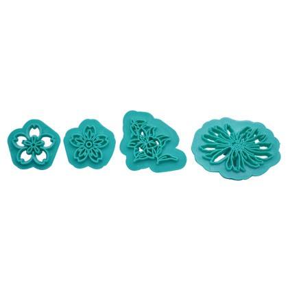 Fondant Impression Flowers Cutter Set