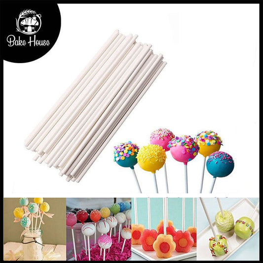 Food Grade Lollipop CakePop Sticks 10CM 50Pcs Set