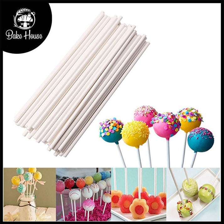 Food Grade Lollipop CakePop Sticks 15CM 50Pcs Set