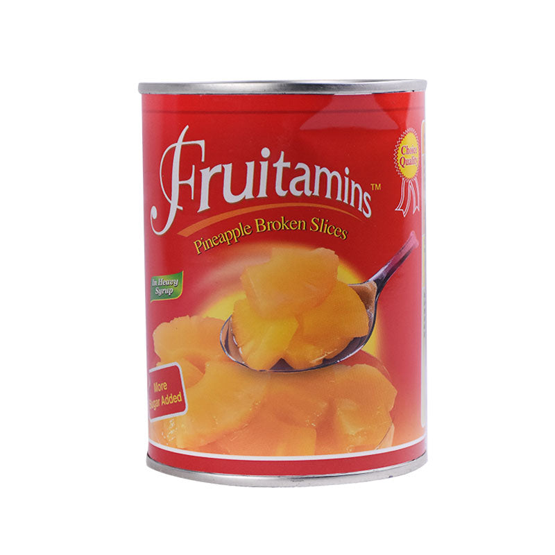 Fruitamins Pineapple Broken Slices in Heavy Syrup 567g