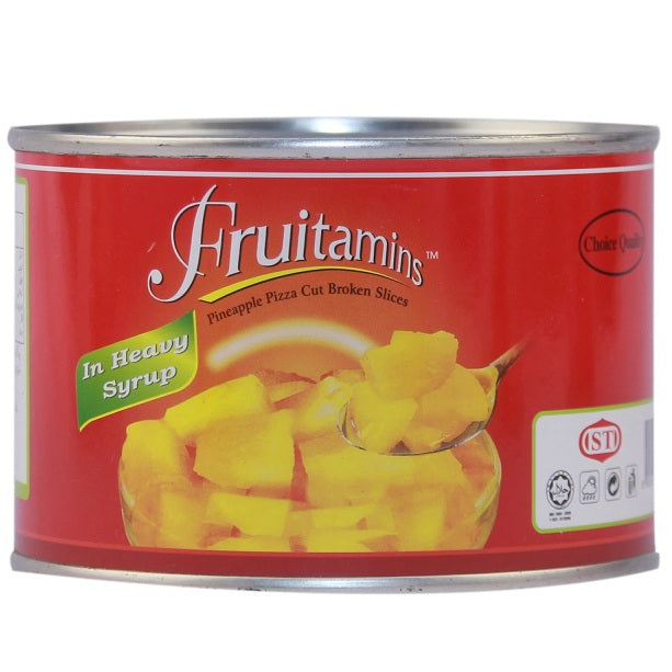 Fruitamins Pineapple Pizza Cut Broken Slices 453g