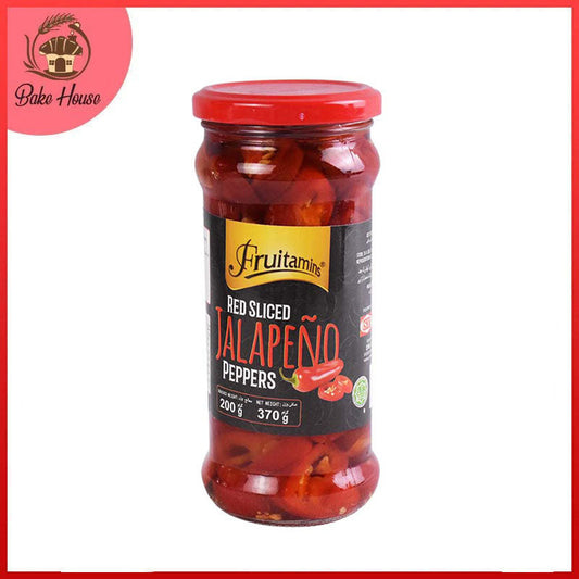 Fruitamins Red Sliced Jalapeno Peppers 370g