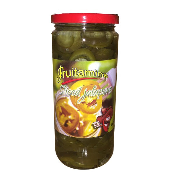 Fruitamins Sliced Jalapeno 467g