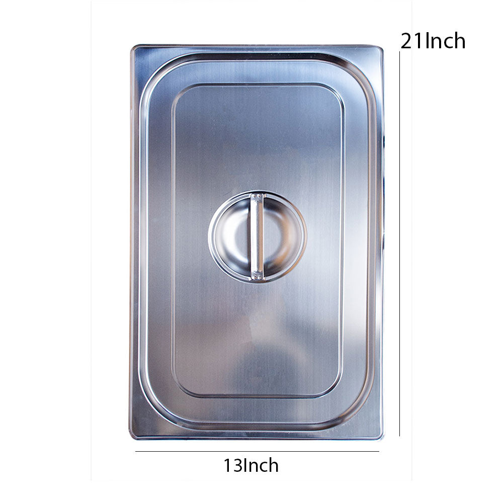 GN 21*13 Inch Pan Cover Stainless Steel