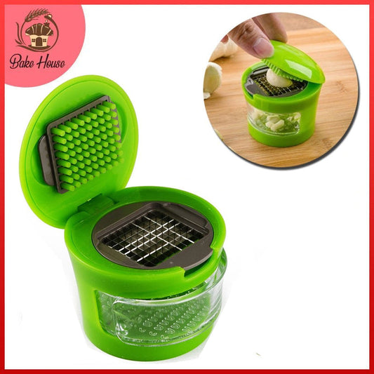 Garlic chopper Plastic With Stainless Steel Blade