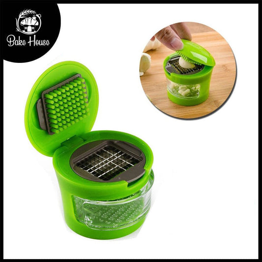 Garlic chopper Plastic With Stainless Steel Blade