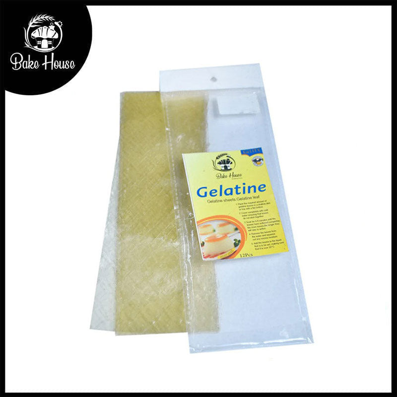 Gelita Gelatin Sheets 12Pcs Pack