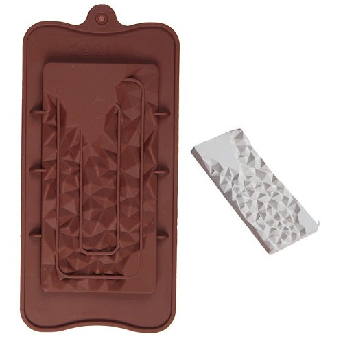 Geometric Chocolate Bar Mold Silicone