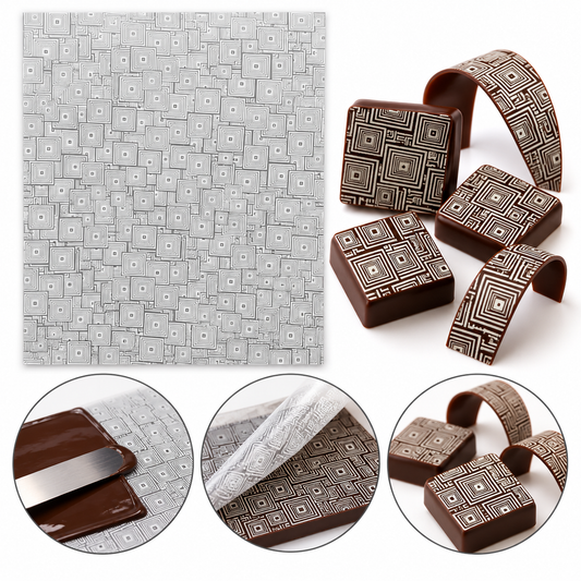 Chocolate Transfer Sheet (Design 30)