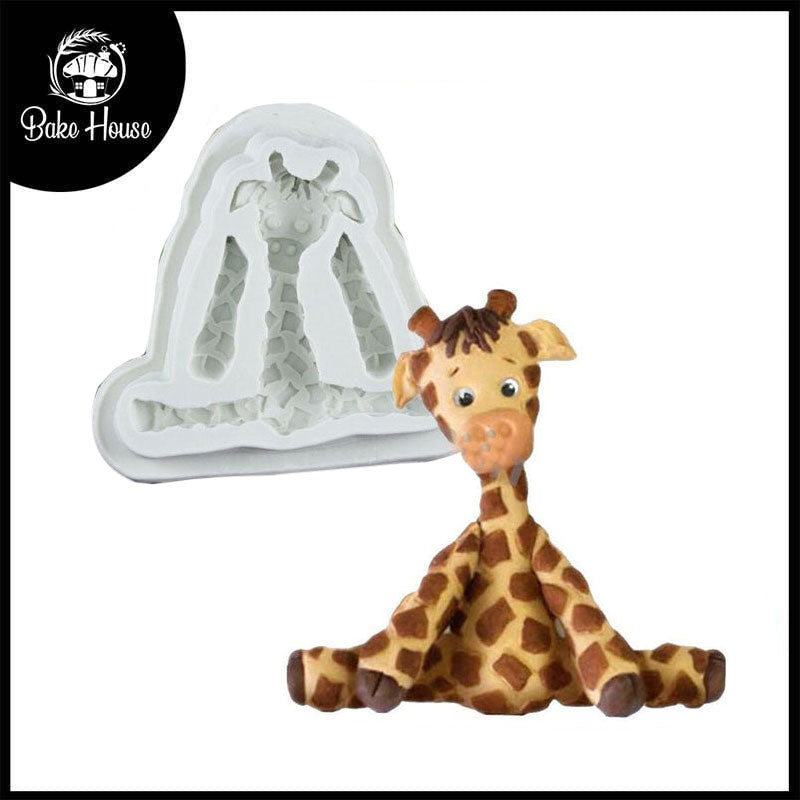 Giraffe Kid Silicone Fondant & Chocolate Mold