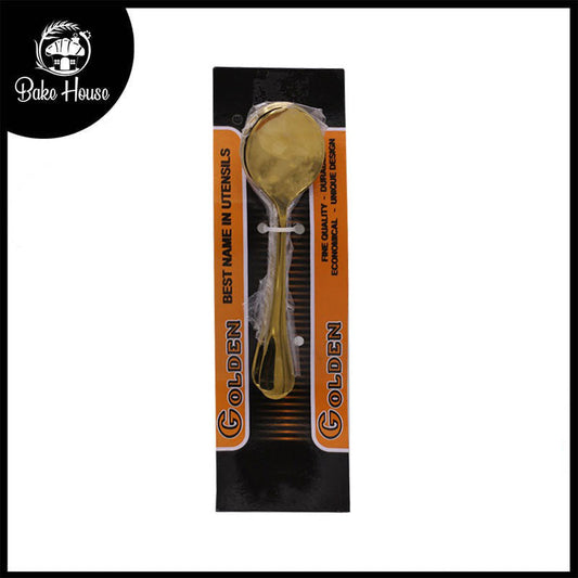 Golden Stainless Steel Soup Spoon 4Pcs Set