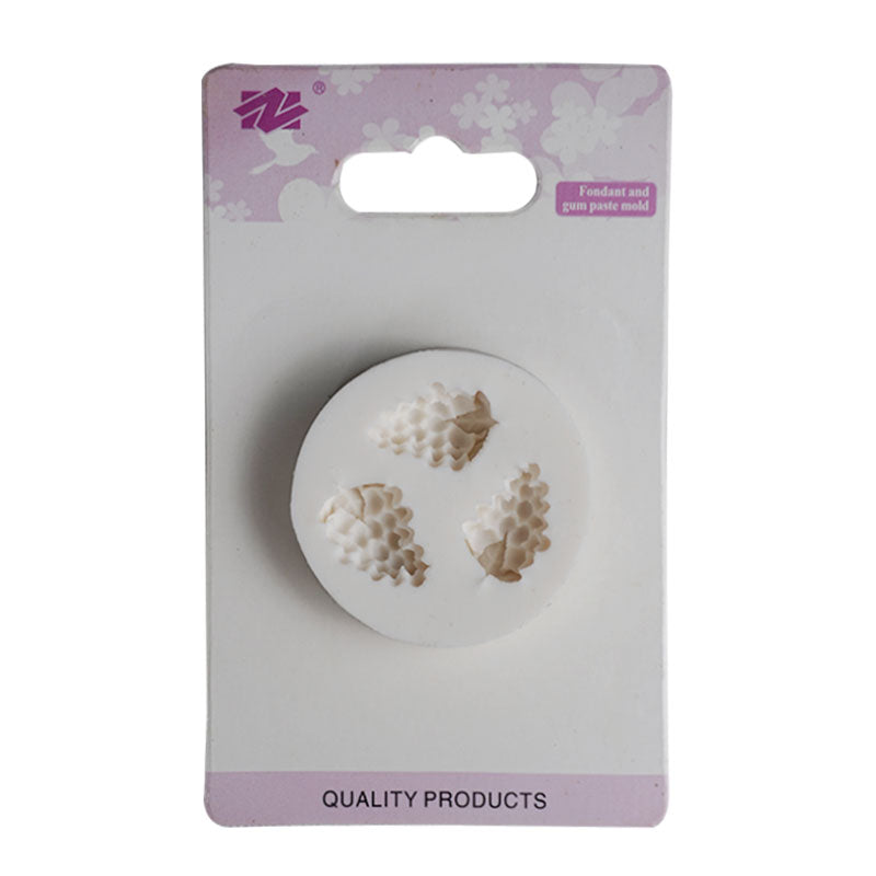 Grapes Bunch Silicone Fondant Mold 3 Cavity