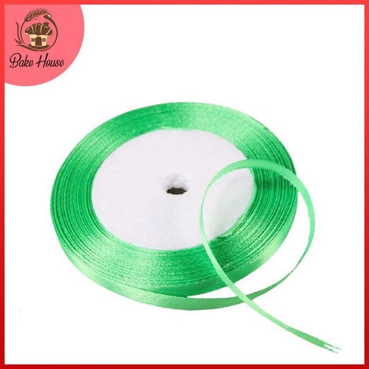Green Ribbon For Decoration 1.4CM