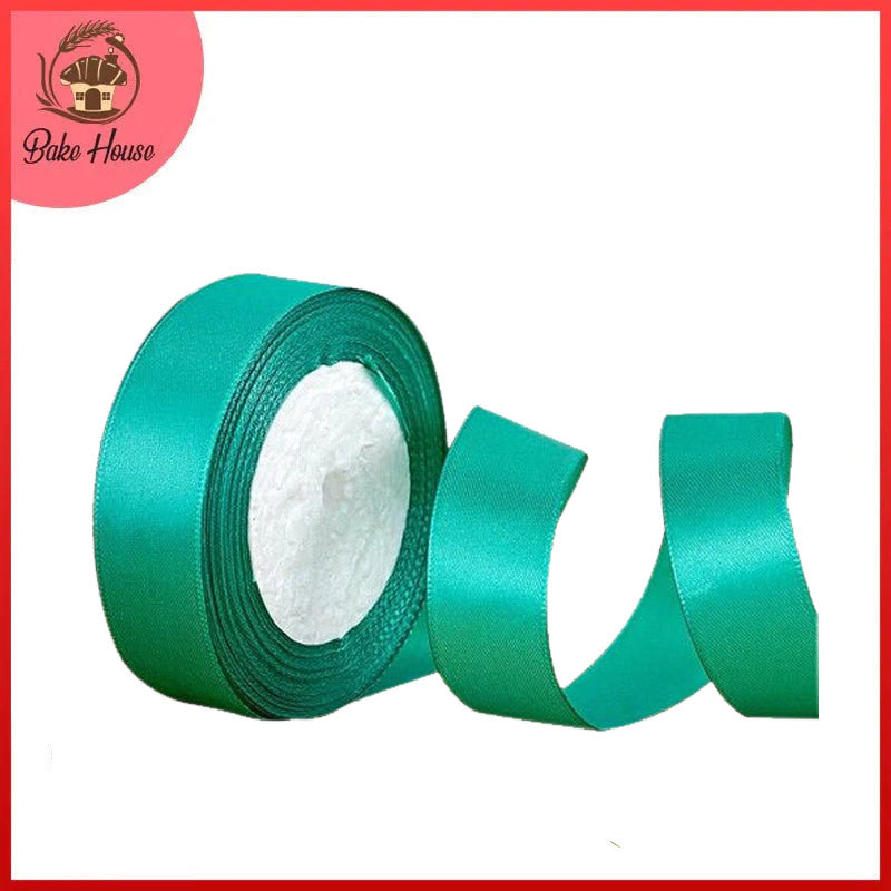 Green Ribbon For Decoration 2CM