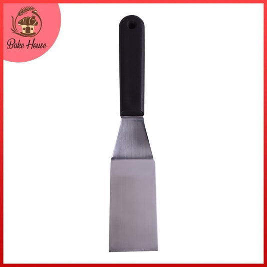Griddle Spatula Stainless Steel, Plastic Handle Small