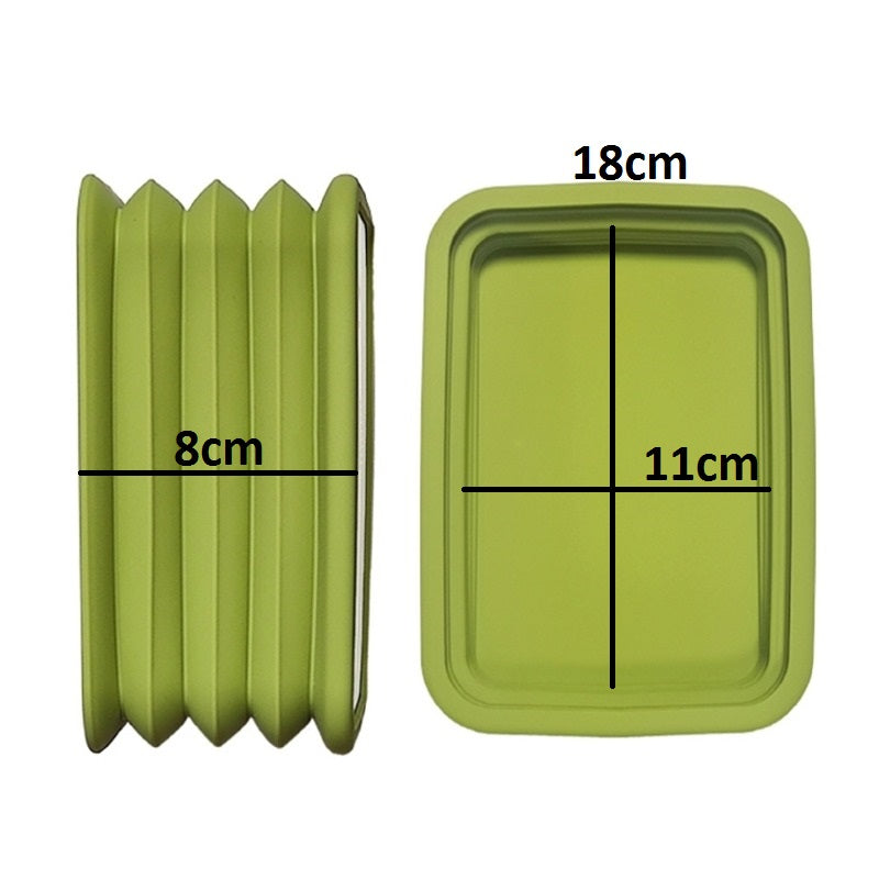 Silicone Retractable Foldable Tissue Holding Box