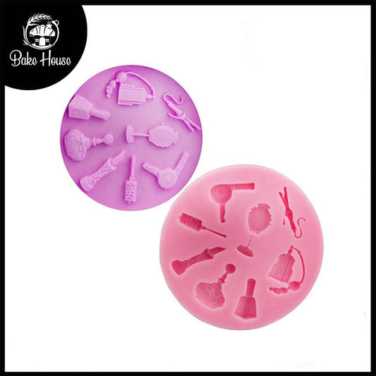 Hair Dressing Tools Silicone Fondant Mold