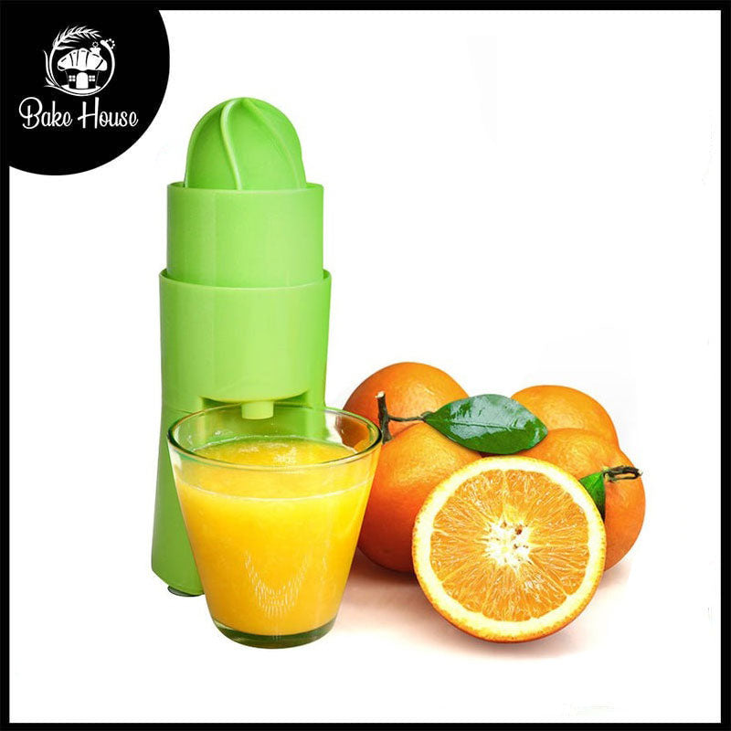 Hand Press Plastic Orange Squeezer Juicer