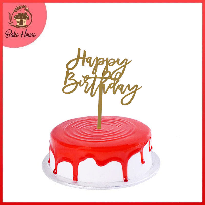 Happy Birthday Cake Topper (Design 59)