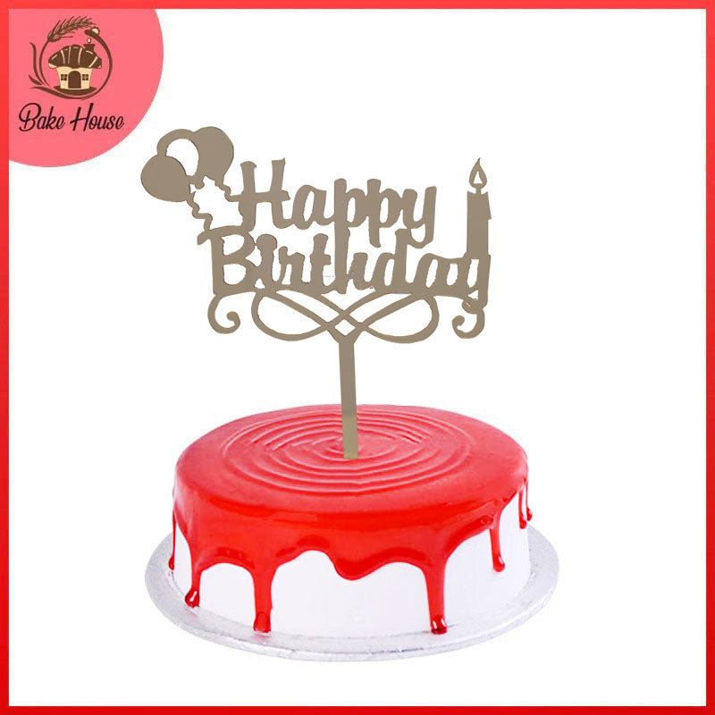 Happy Birthday Cake Topper (Design 60)