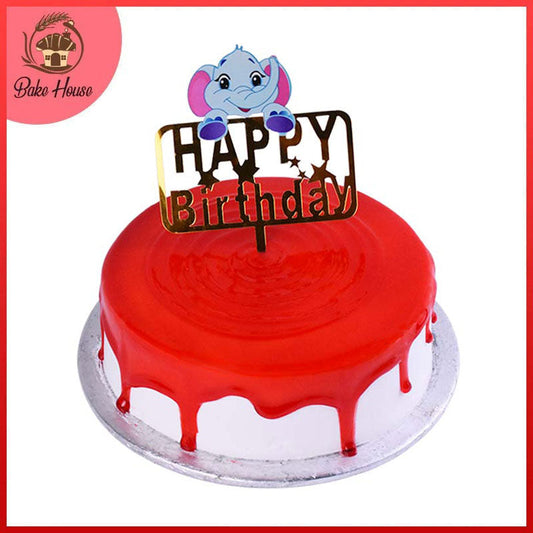 Happy Birthday Cake Topper (Design 12)