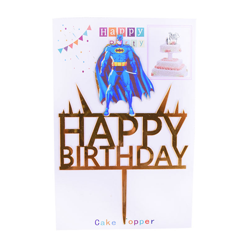 Happy Birthday Cake Topper (Design 14)