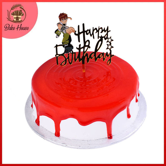 Happy Birthday Cake Topper (Design 15)
