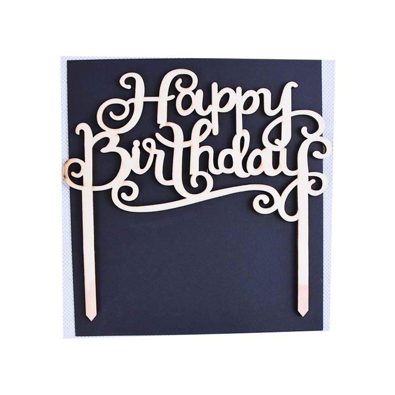 Happy Birthday Cake Topper (Design 17)