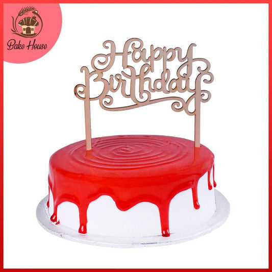 Happy Birthday Cake Topper (Design 17)