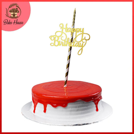 Happy Birthday Cake Topper (Design 23)