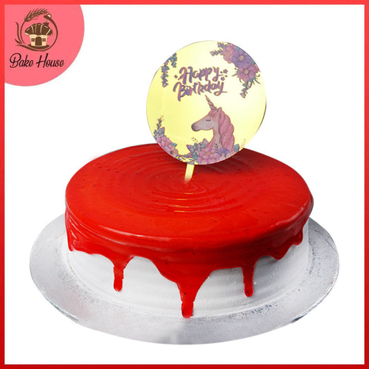 Happy Birthday Cake Topper (Design 29)