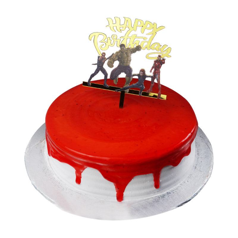 Happy Birthday Cake Topper (Design 4)