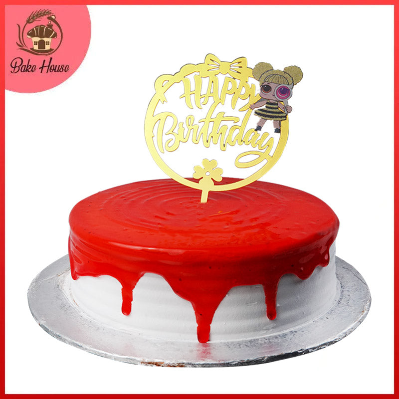 Happy Birthday Cake Topper (Design 5)