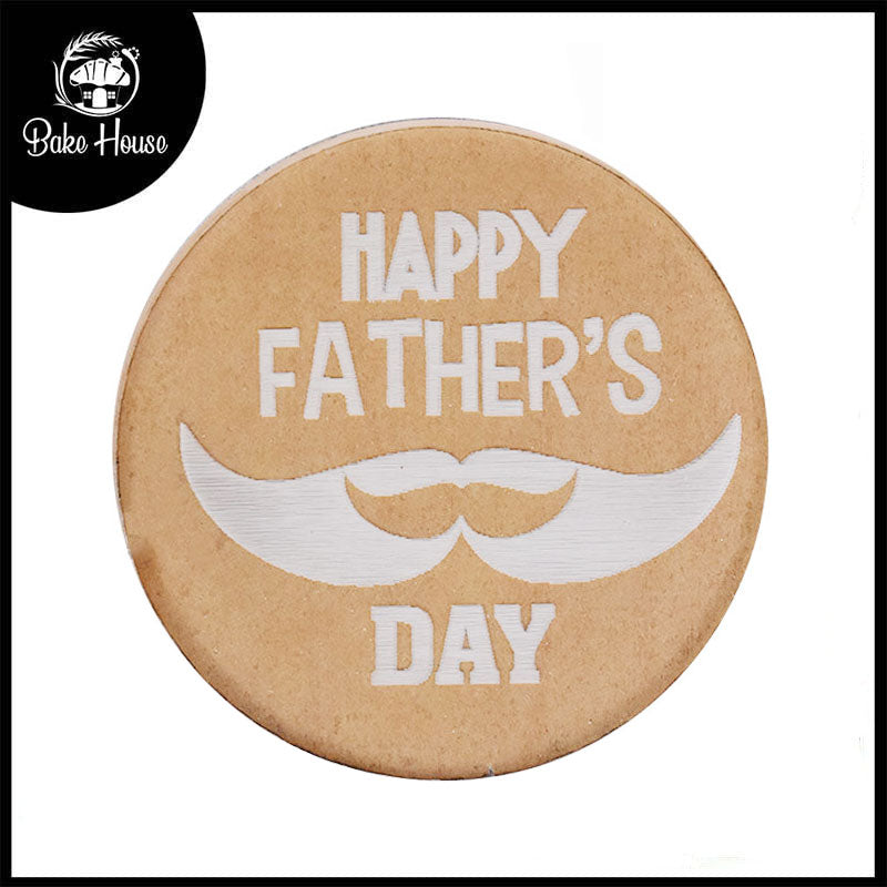 Happy Fathers Day Fondant Stamp Plastic